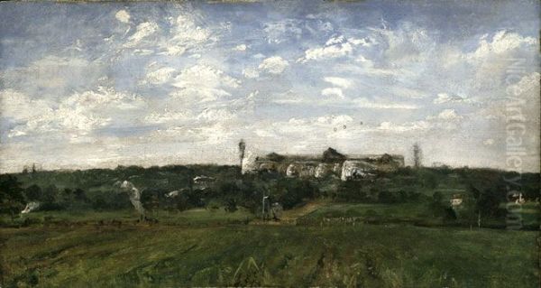 The Crystal Palace from Penge - view 1
