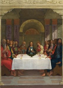 The Institution of the Eucharist by Ercole de' Roberti