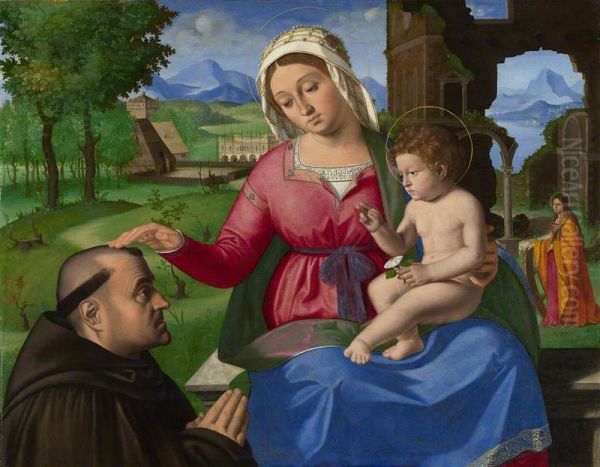 The Virgin and Child with a Supplicant - view 1