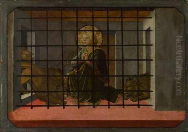 Saint Mamas in Prison thrown to the Lions - view 1