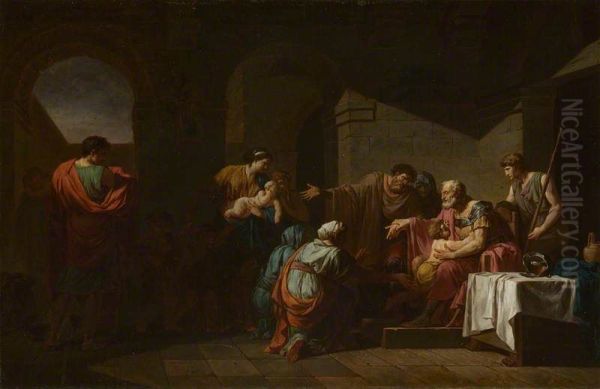 Belisarius receiving Hospitality from a Peasant - view 1