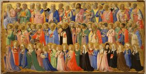 The Forerunners of Christ with Saints and Martyrs