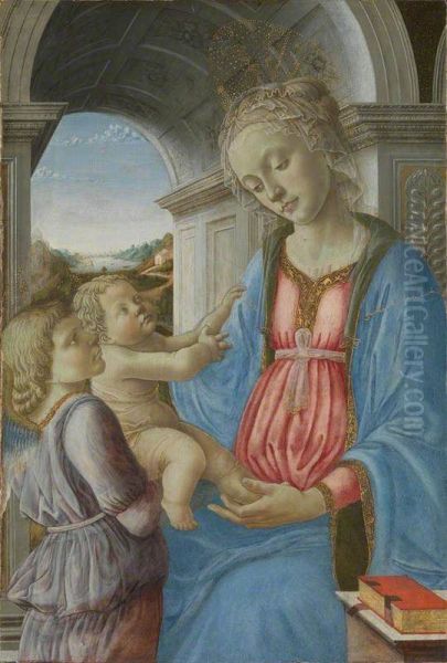 The Virgin and Child with an Angel - view 1