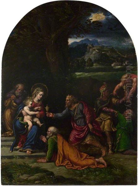 The Adoration of the Kings - view 1