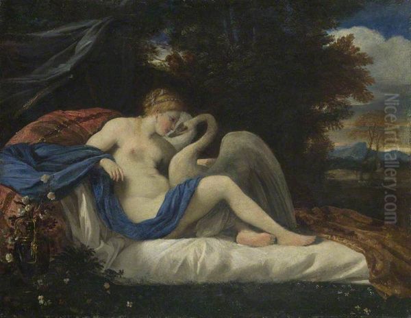Leda and the Swan - view 1
