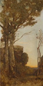 The Four Times of Day (Morning) by Jean-Baptiste Camille Corot