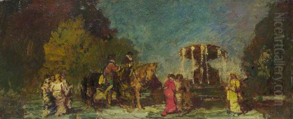 Fountain in a Park - view 1