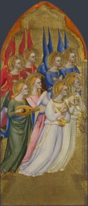 Seraphim, Cherubim and Adoring Angels by Jacopo di Cioneand workshop
