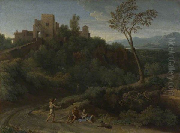 Imaginary Landscape with Buildings in Tivoli - view 1