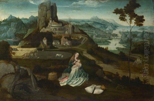 Landscape with the Rest on the Flight into Egypt - view 1