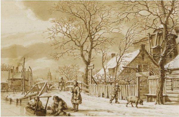 A Winter View On The Vlist - view 1