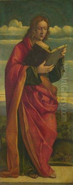 A Youthful Saint Reading - view 1