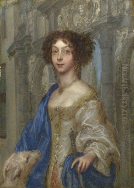 Portrait of a Woman as Saint Agnes - view 1