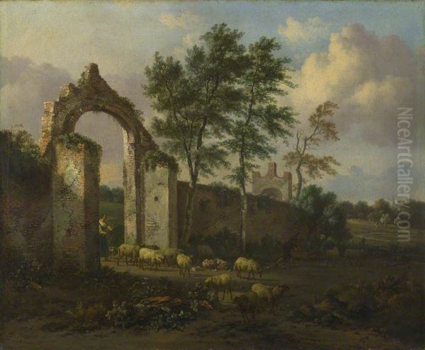A Landscape with a Ruined Archway - view 1