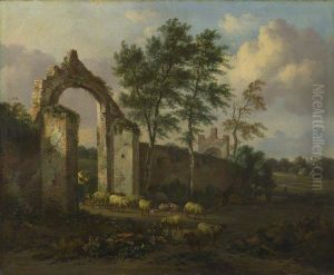 A Landscape with a Ruined Archway A Landscape with a Ruined Archway