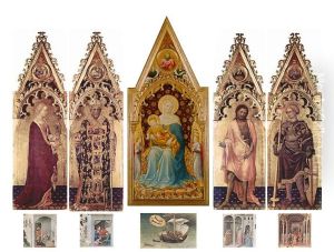 Quaratesi Polyptych by Gentile Da Fabriano