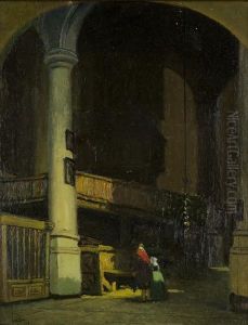 In Chiesa by Achille Cattaneo