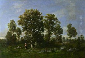 Sunny Days in the Forest by Narcisse Virgilio Diaz