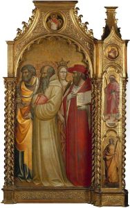 Saints Peter, Romuald, Catherine and Jerome by Giovanni dal Ponte