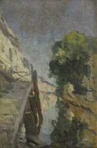 Il Naviglio by Achille Cattaneo