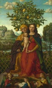 The Virgin and Child with Saint Anne