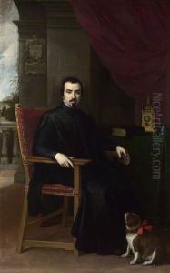 Portrait of Don Justino de Neve by Bartolome Esteban Murillo