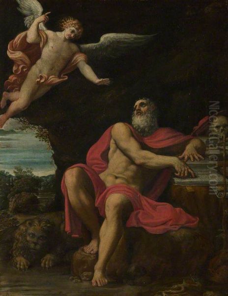 The Vision of Saint Jerome - view 1