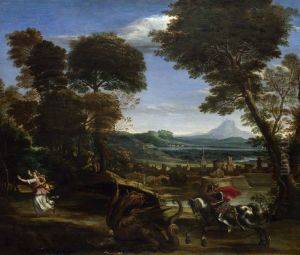 Saint George killing the Dragon by Domenico Zampieri (Domenichino)