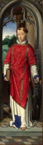 Saint Lawrence by (manner of) Memling, Hans