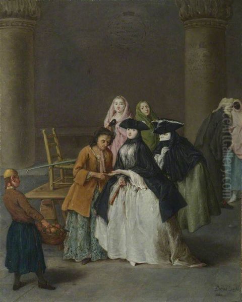 A Fortune Teller at Venice - view 1