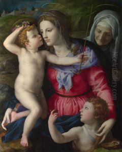 The Madonna and Child with Saints by Bronzino