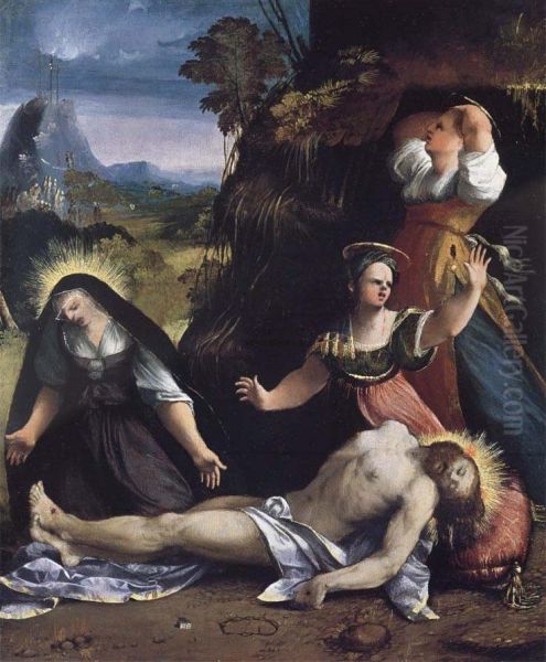 Lamentation over the Body of Christ - view 1