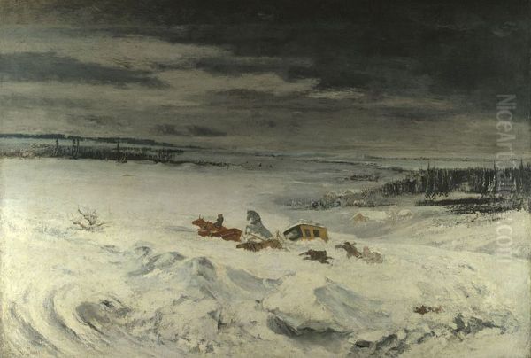 The Diligence in the Snow - view 1