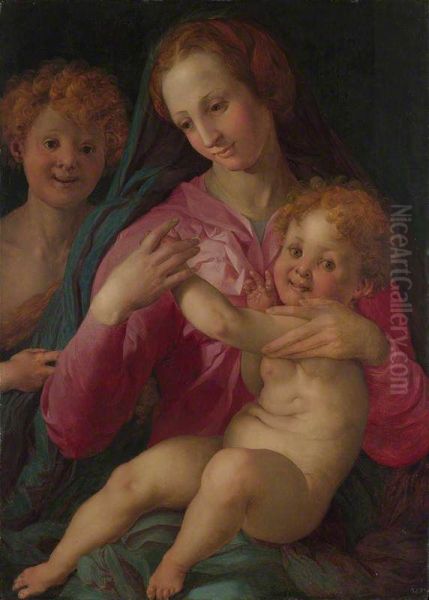 The Madonna and Child with the Infant Baptist - view 1
