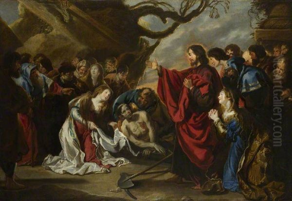 The Raising of Lazarus - view 1
