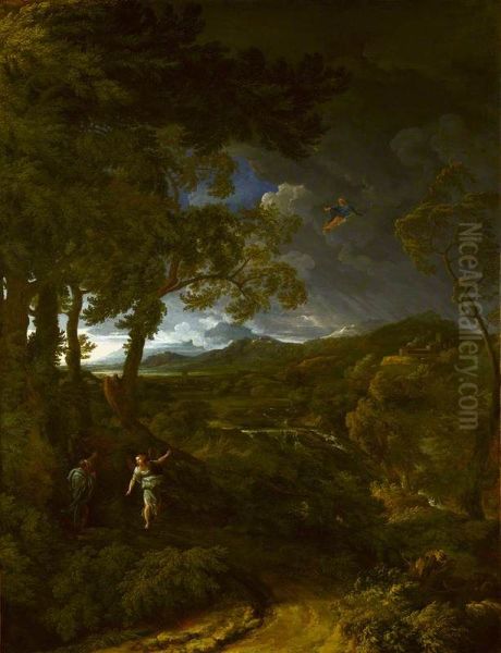 Landscape with Elijah and the Angel - view 1