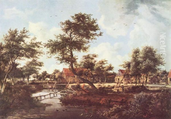 Dorf mit den Wassermuhlen - view 1
