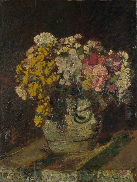 A Vase of Wild Flowers - view 1