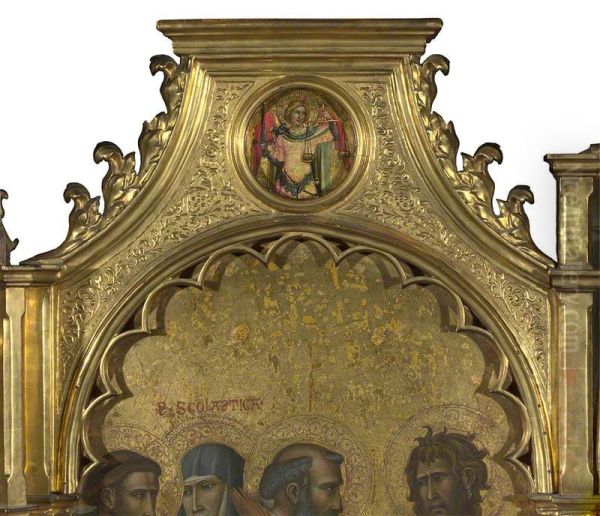 Roundel above Left Panel - view 1