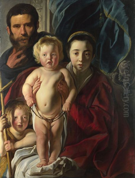 The Holy Family and Saint John the Baptist - view 1