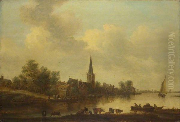 A River Landscape - view 1
