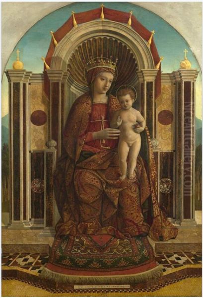 The Virgin and Child Enthroned - view 1