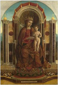 The Virgin and Child Enthroned by Gentile Bellini