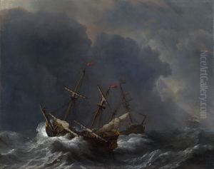 Three Ships in a Gale
