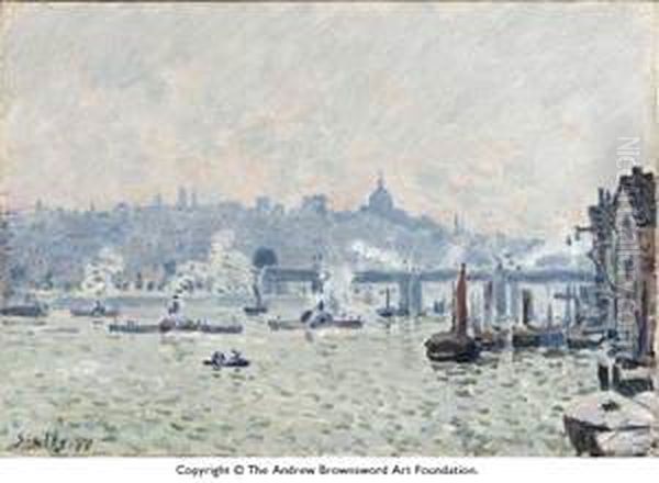 Charing Cross Bridge - view 1