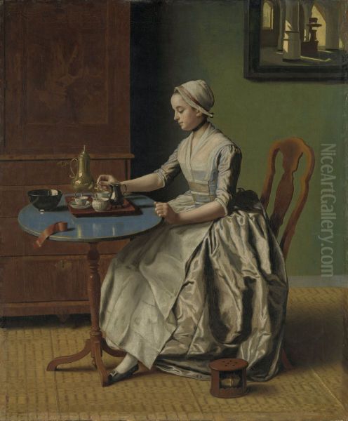 Dutch Girl at Breakfast - view 1