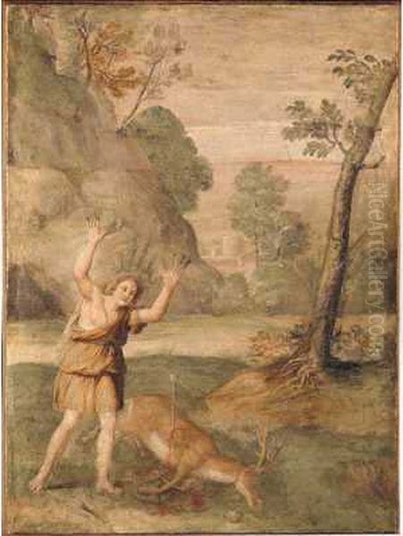 The Transformation of Cyparissus - view 1