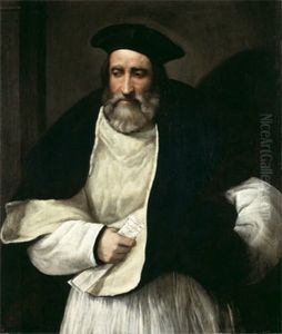 Cardinal Lorenzo Pucci by Parmigianino