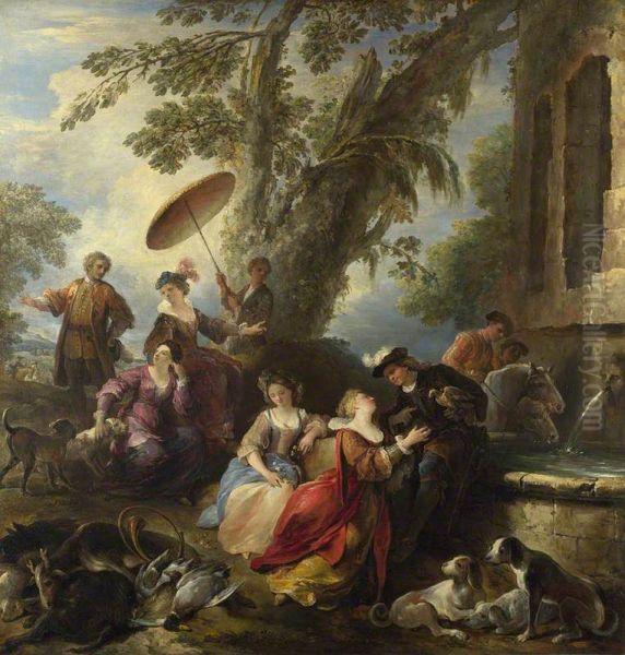 The Return from the Hunt - view 1