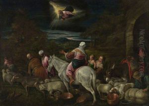 The Departure of Abraham by Jacopo Bassano